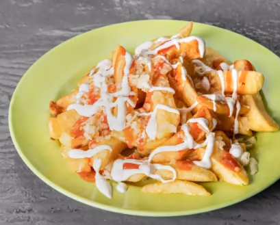 Grated Cheese, Chips & Garlic