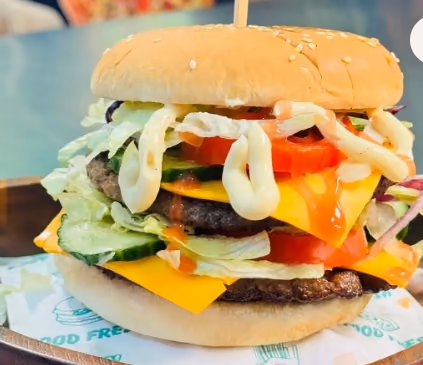 Half Pounder Burger