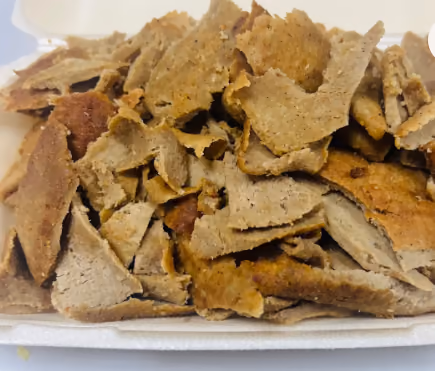 Large portion of Kebab meat