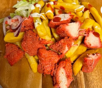 Mixed kebab box